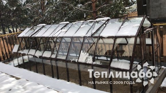 Теплица Рада Исеть под стекло 3х4 метра